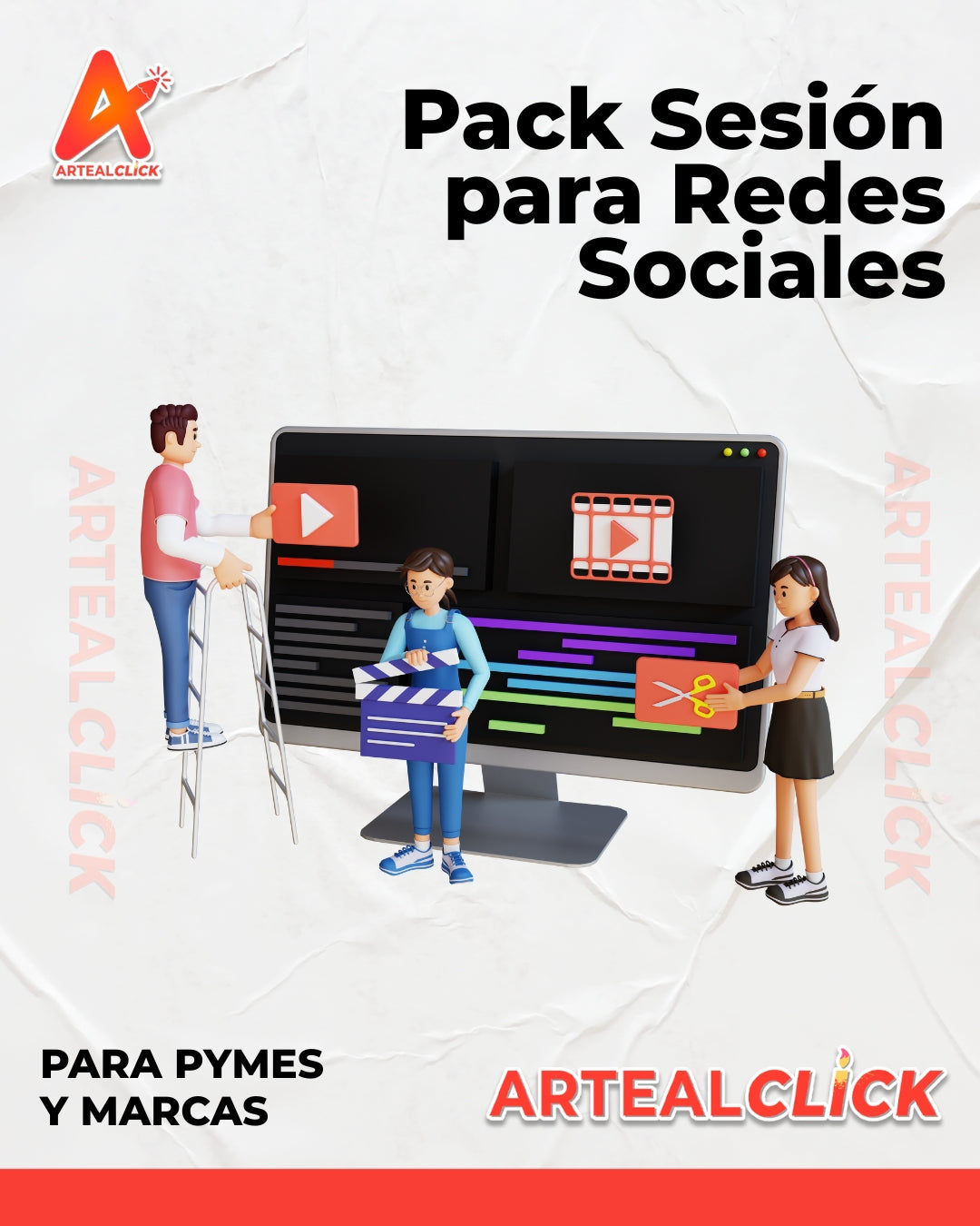 Pack Sesión para Redes Sociales - ArteAlClick