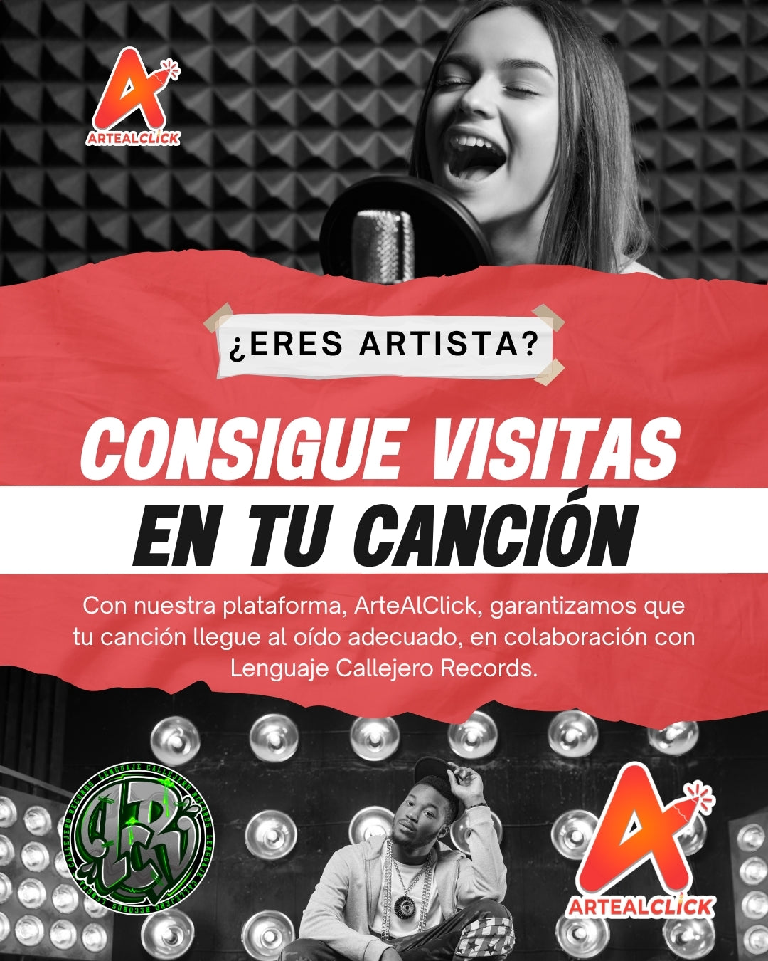 promoción de música independiente en ArteAlClick
