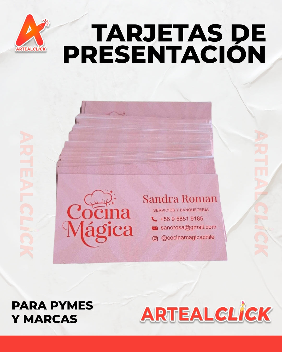 Tarjetas de presentación - ArteAlClick