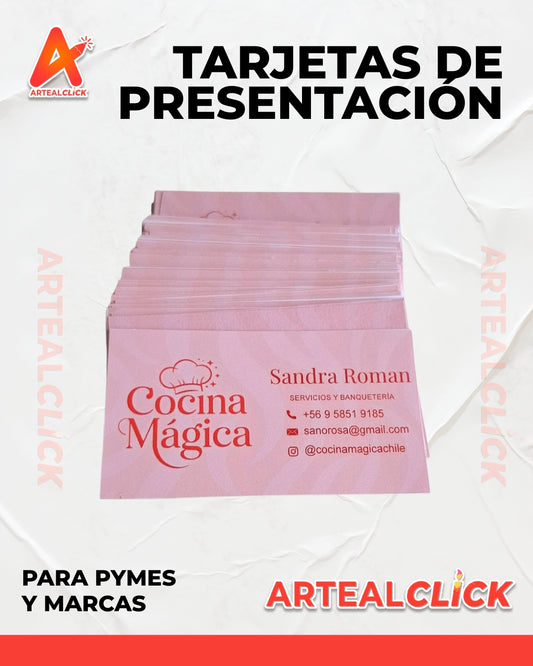 Tarjetas de presentación