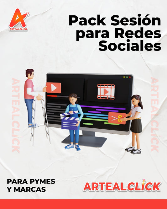 Pack Sesión para Redes Sociales - ArteAlClick