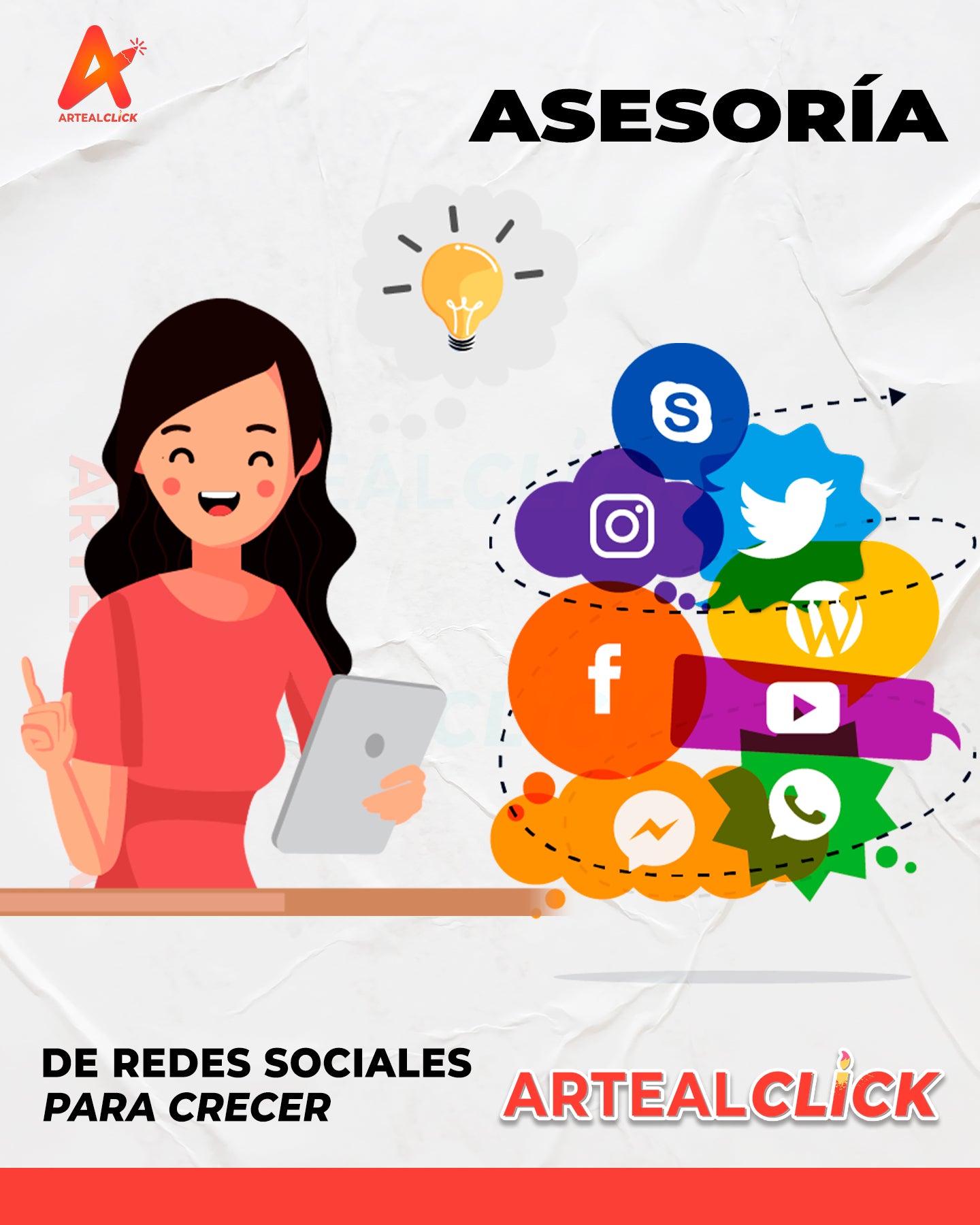 Asesoría de Marca para Redes Sociales - ArteAlClick