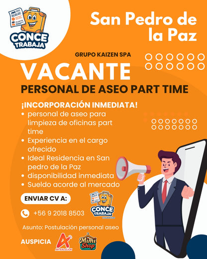 empleos en Talcahuano, Hualpén y San Pedro

