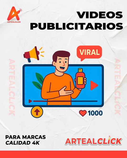 Videos 4K Publicitarios Para Pymes, Marcas y Empresas - ArteAlClick