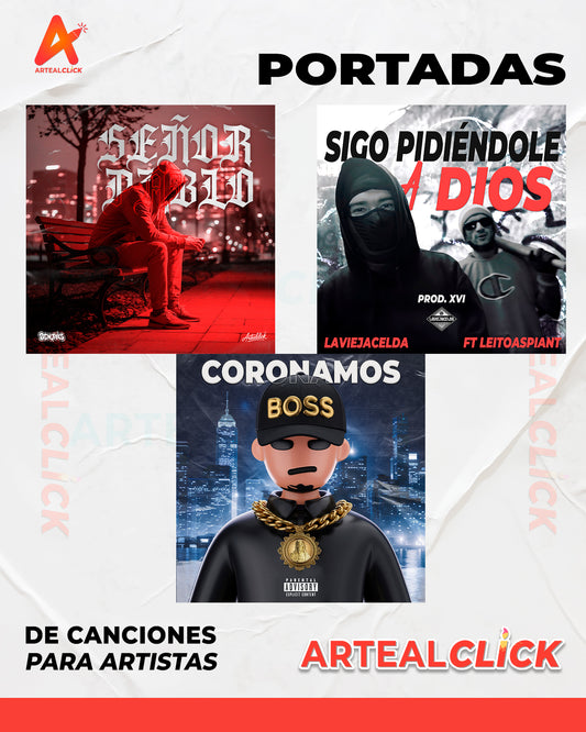 Portada de Canción Personalizada Para Artistas - ArteAlClick